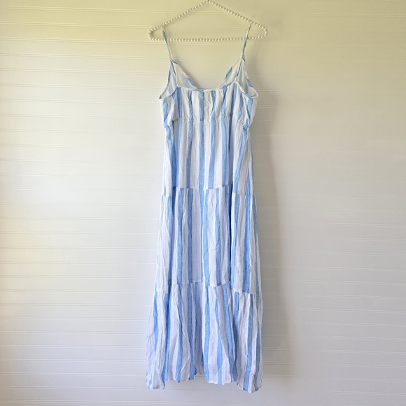 NWT Rails Avril Gibson Stripe Midi Sun Dress Small Sundress - Picture 4 of 11